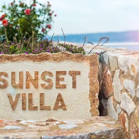 Sunset In Kokkino Chorio Vámos